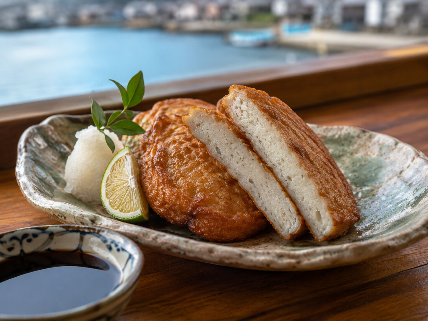 宇和島のじゃこ天。小魚をすり身にして揚げた愛媛の名物。