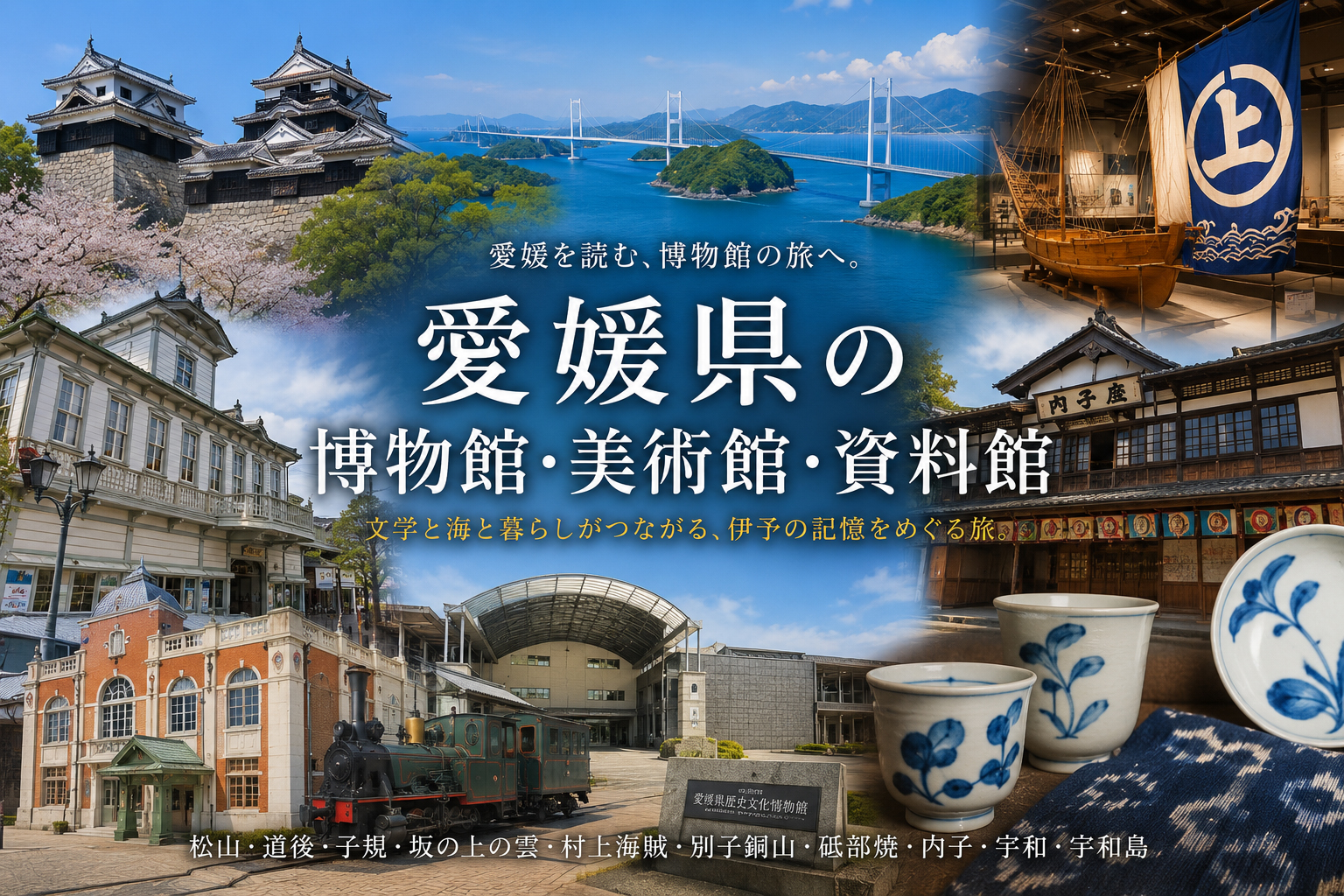 愛媛県の博物館・美術館・資料館イメージ