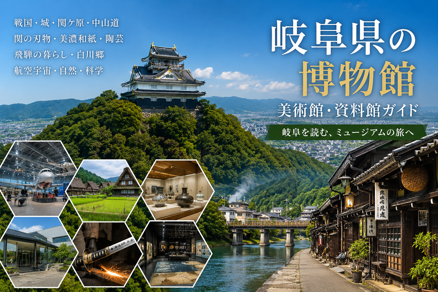 岐阜県の博物館・美術館・資料館イメージ