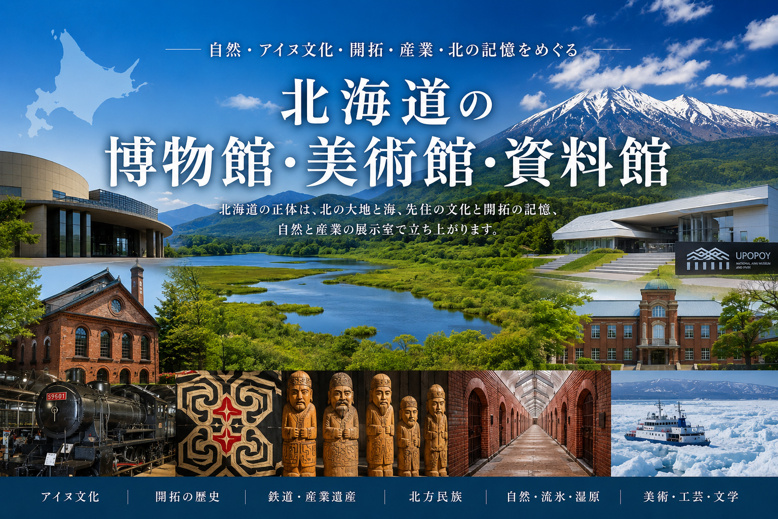 北海道の博物館・美術館・資料館イメージ