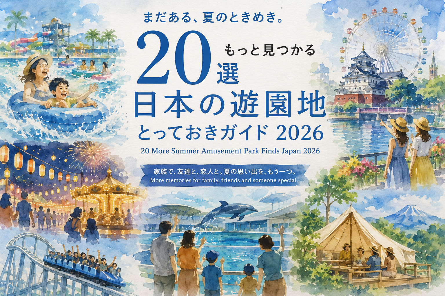 20 more summer amusement park finds across Japan