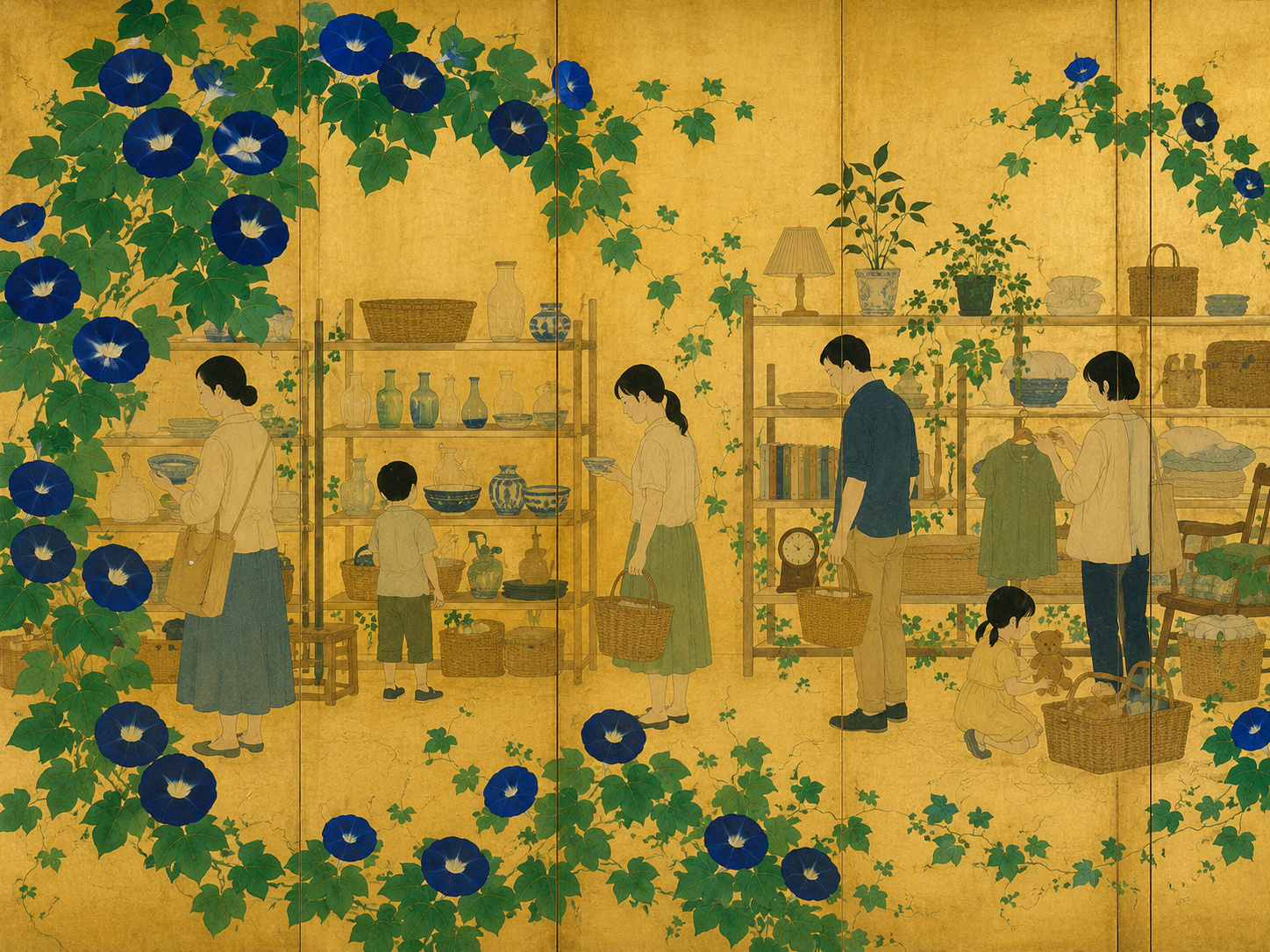 家具や日用品が並ぶ地域リユース拠点の編集画