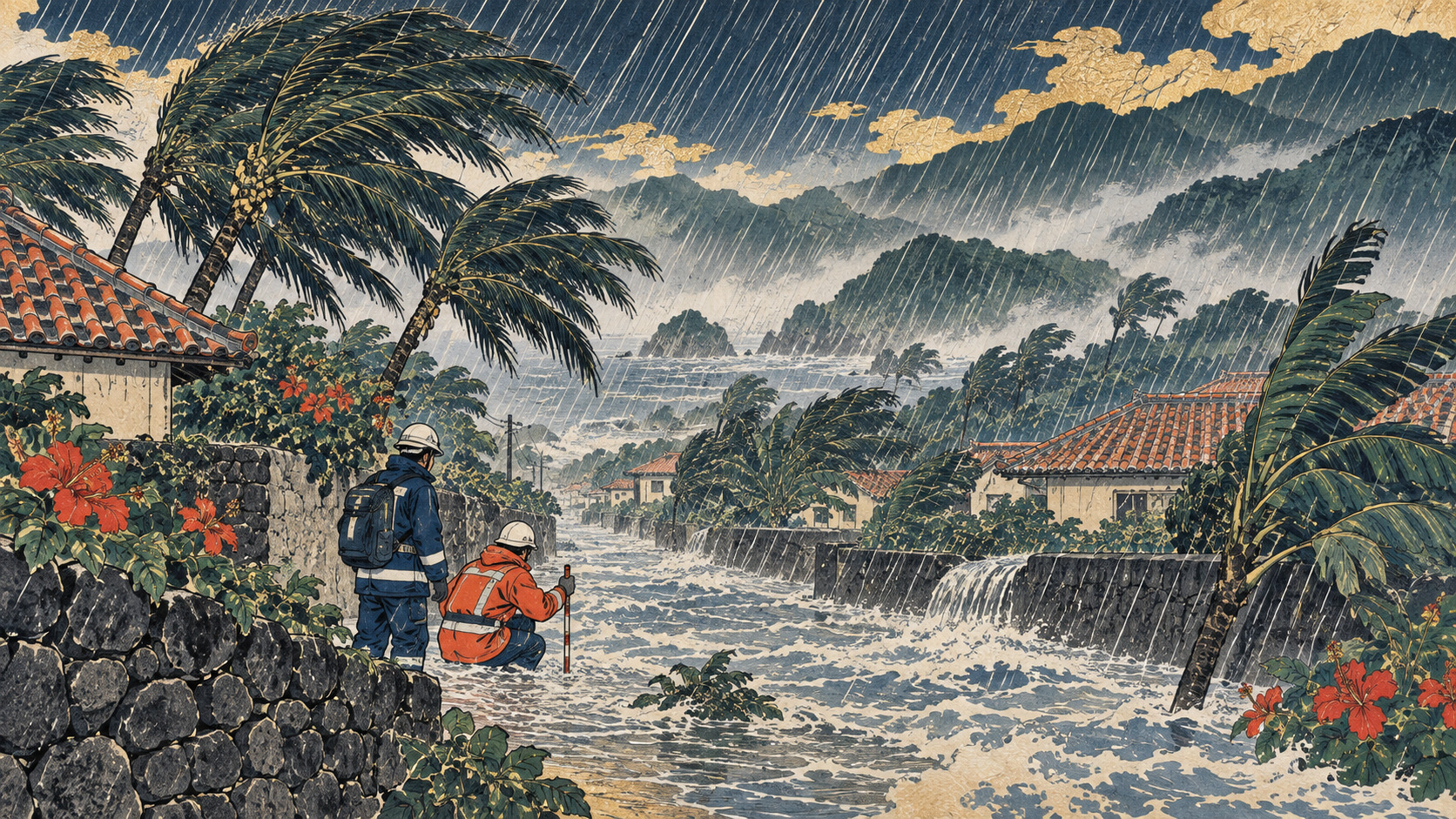 Amami’s Rainband, Okinawa’s Advance Alert