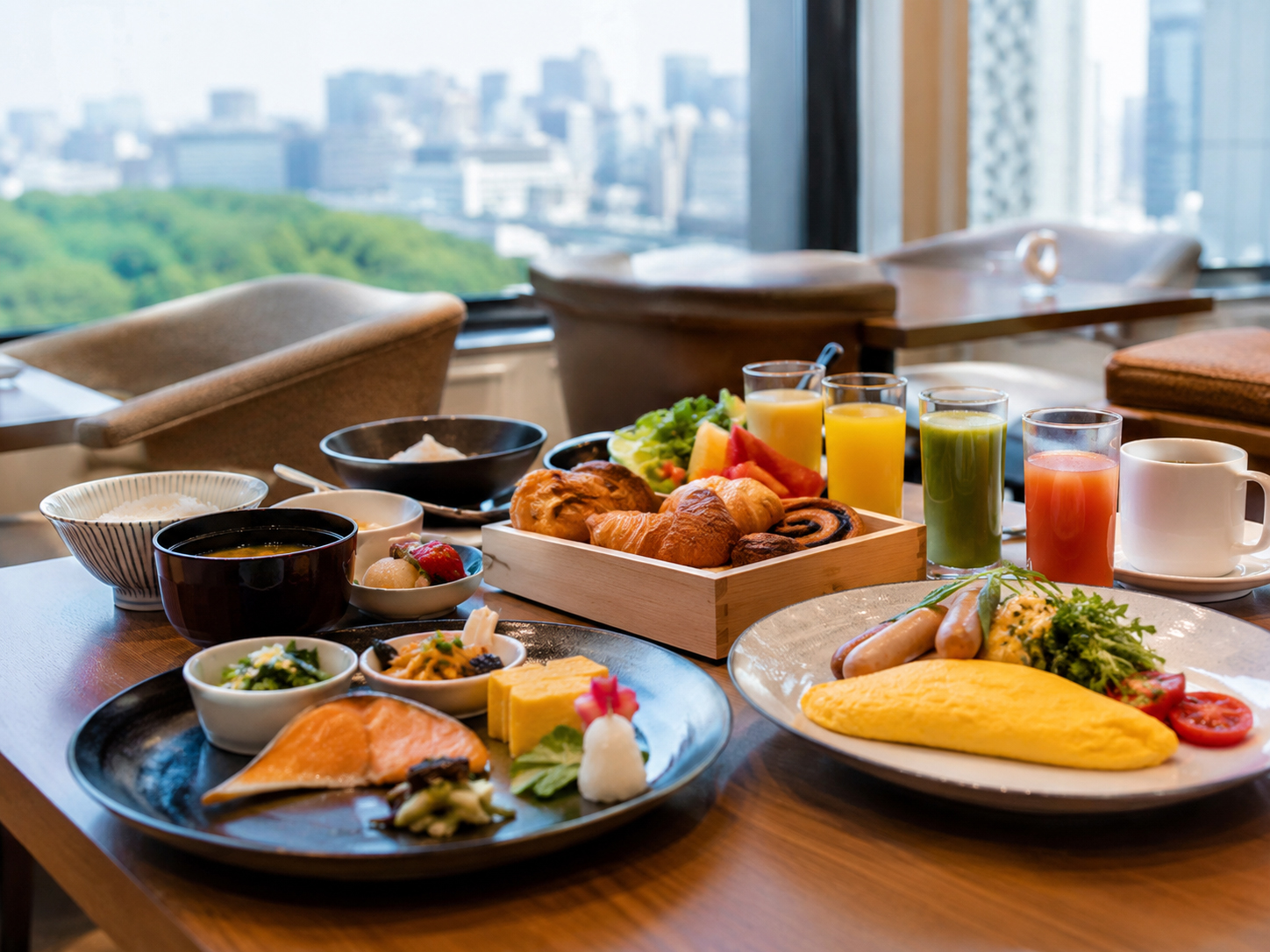 ANAクラウンプラザホテル、『THE 10』で朝食を旅にする