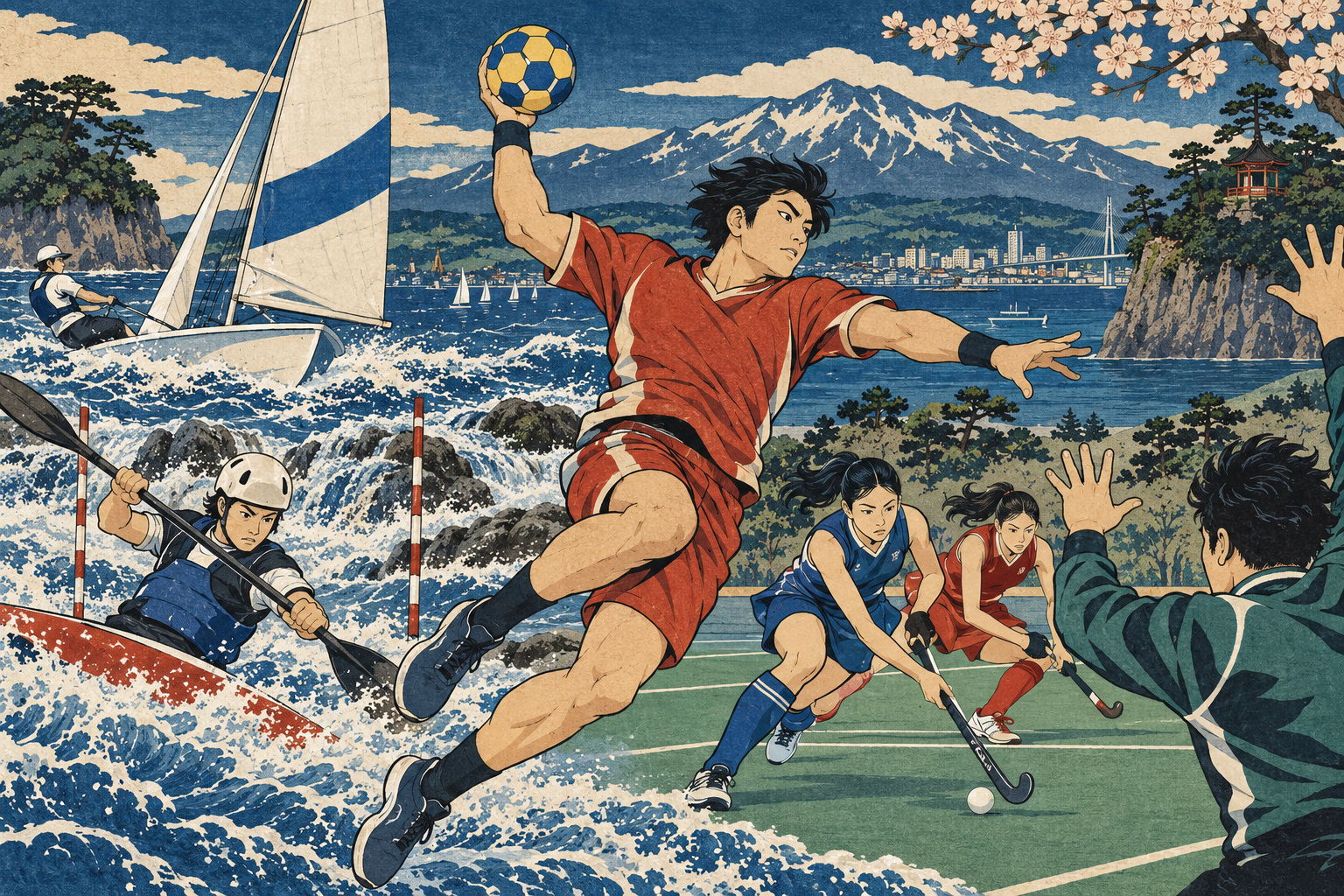 Four sports, four ways to win