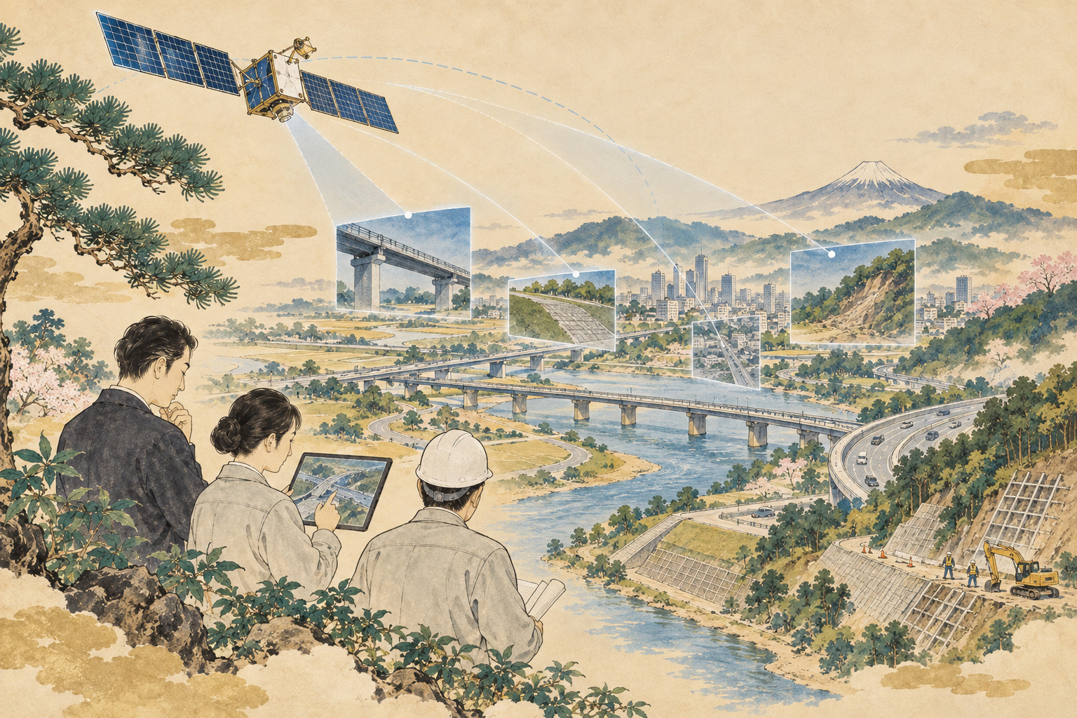 Axelspace and Pacific Consultants Aim to Make Satellite Data Part of Japan's Infrastructure-Maintenance Workflow — editorial image