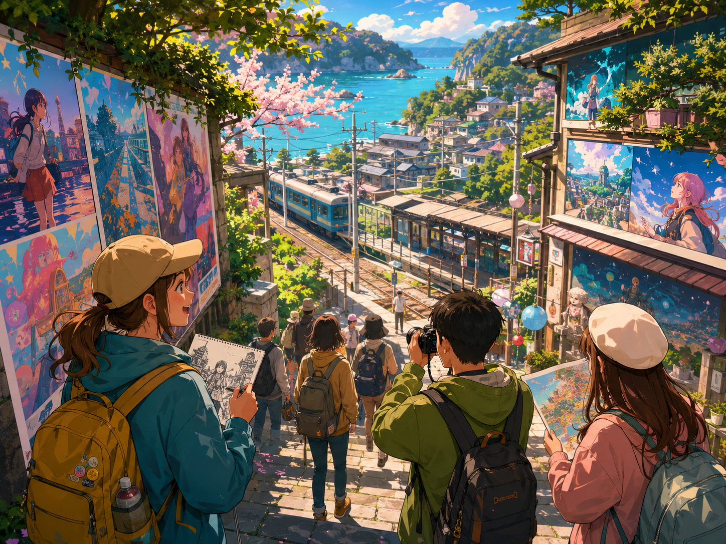 アニメ聖地巡礼、旅の新しい目的地になる illustration