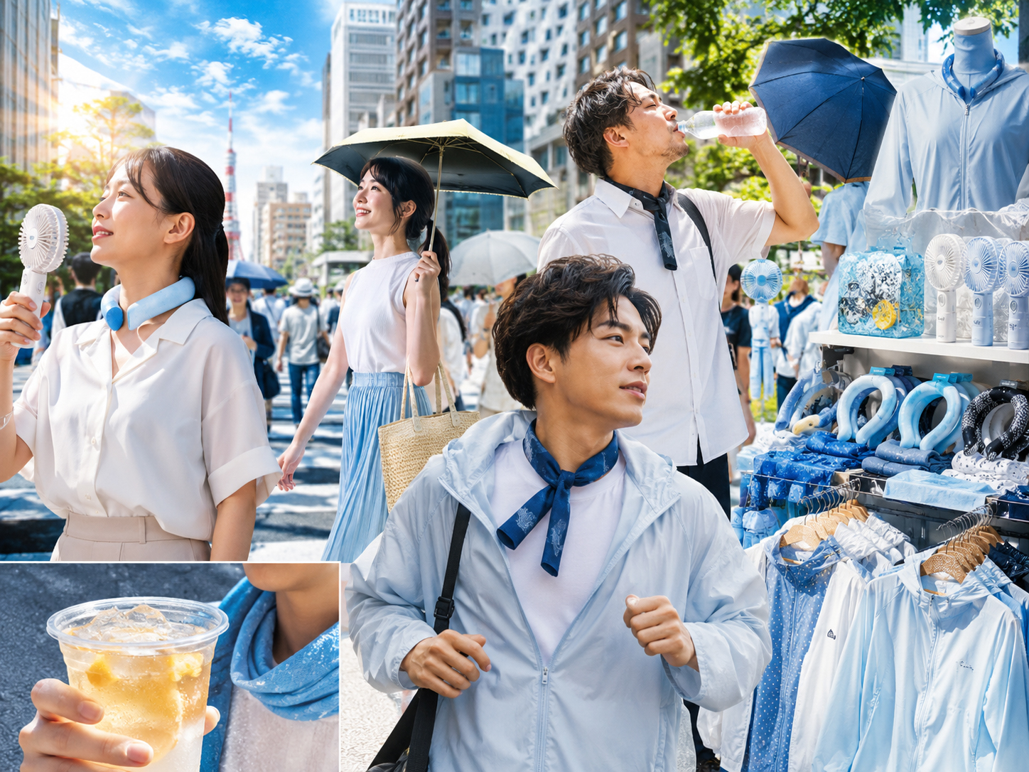 猛暑ビジネス始動――日本企業が売る“涼しさ” illustration
