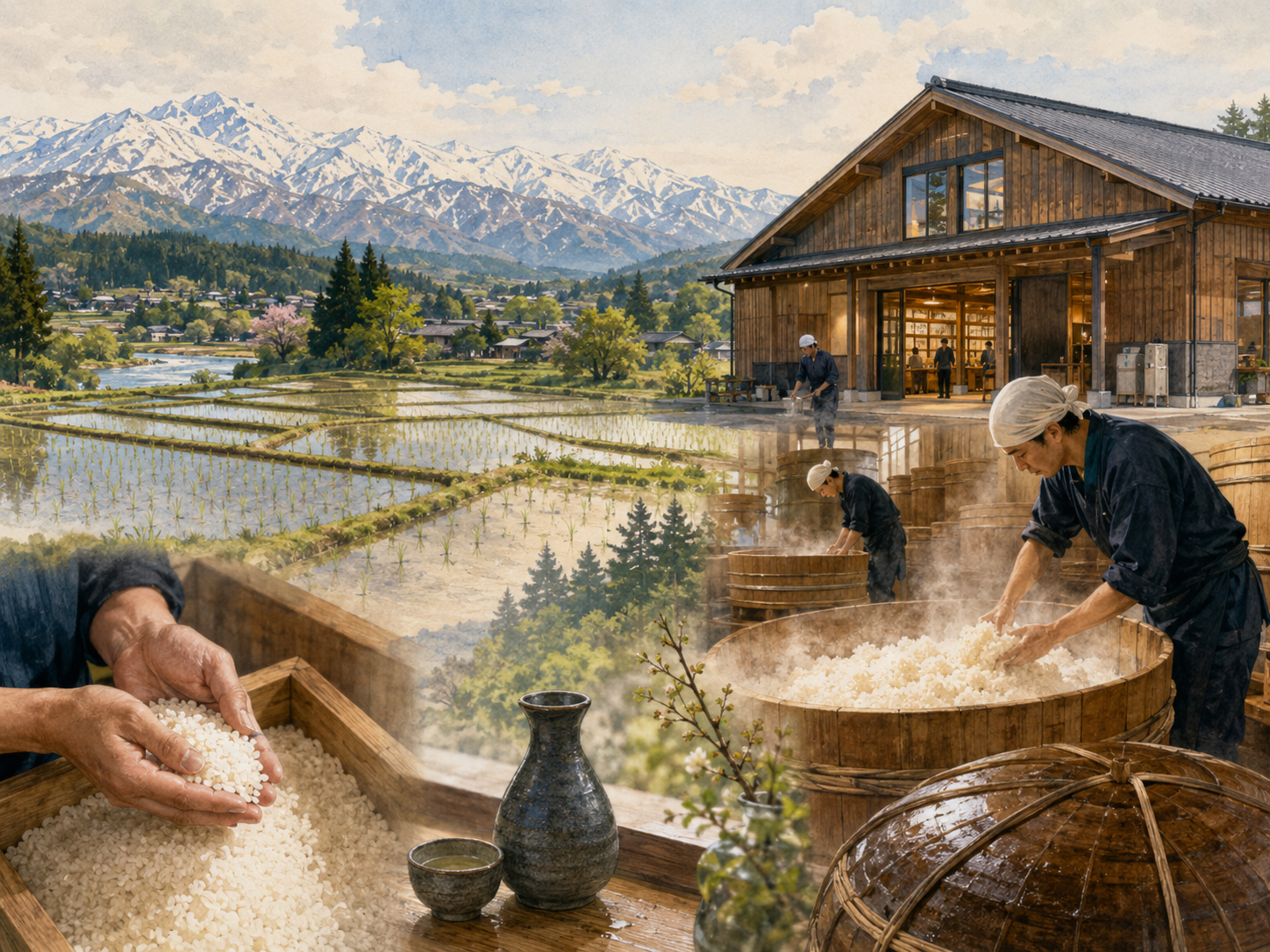 70年ぶりの新風、越後の酒蔵が動き出す illustration