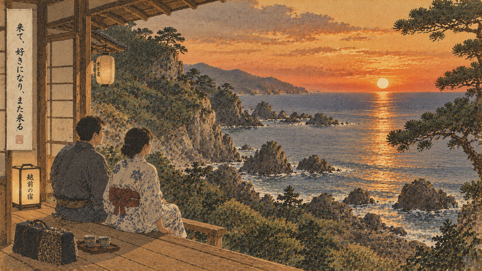 福井は近い。そして、帰りたくなくなる――禅の森から日本海の夕日へ