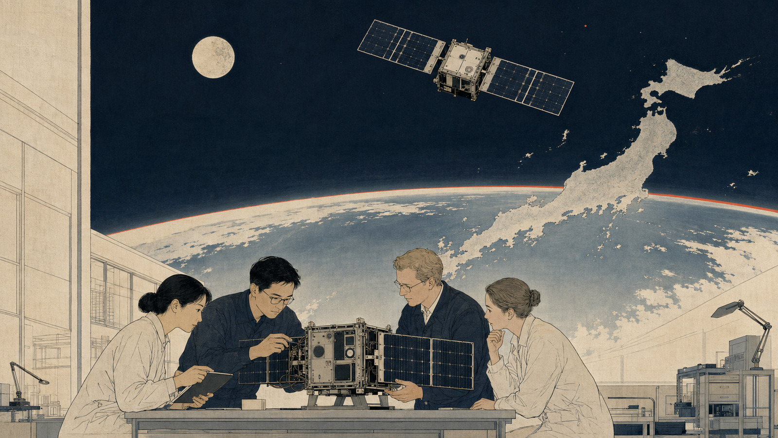 ドイツの衛星技術企業、日本へ