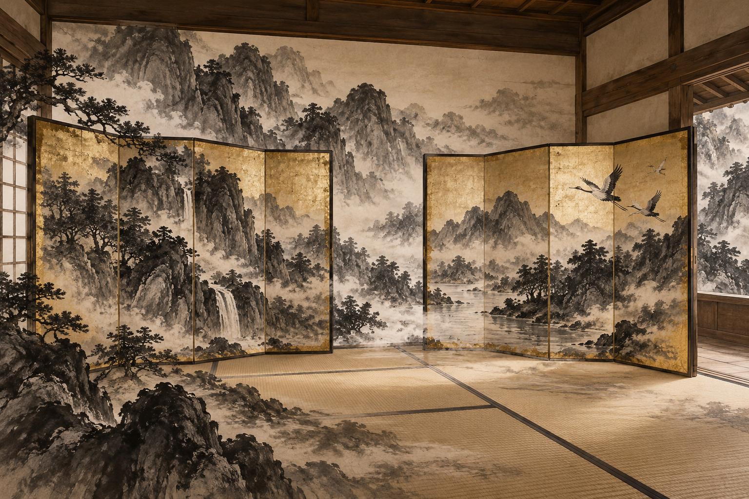 Gifu Explores the Monumental Art of Folding Screens