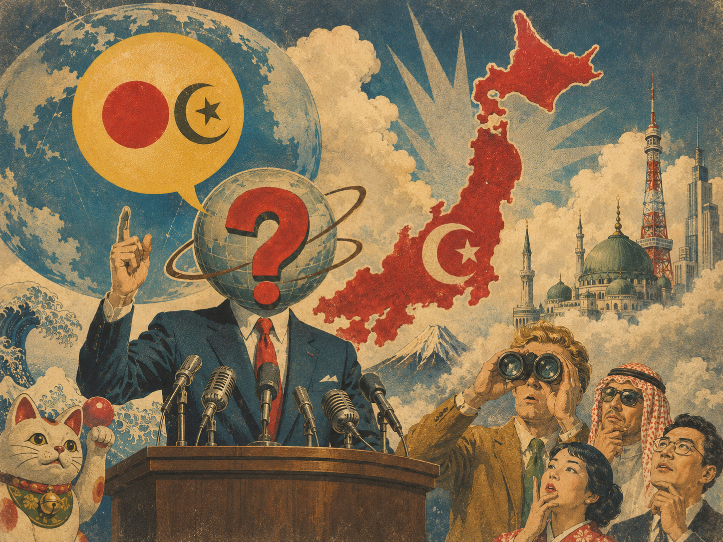 A Verbal Slip Accidentally Creates the “Islamic Republic of Japan”