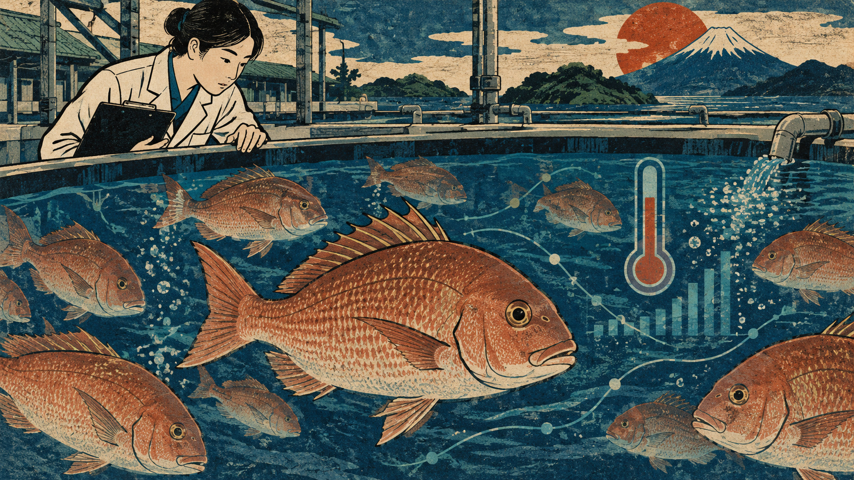 魚の暑さへの耐性、AIは測れるか