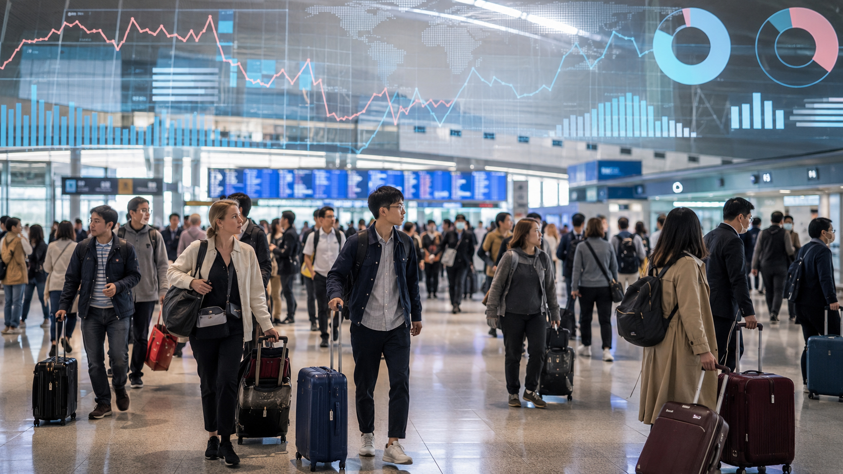 4月の観光データ：訪日ブームは強いが、単純な右肩上がりではない