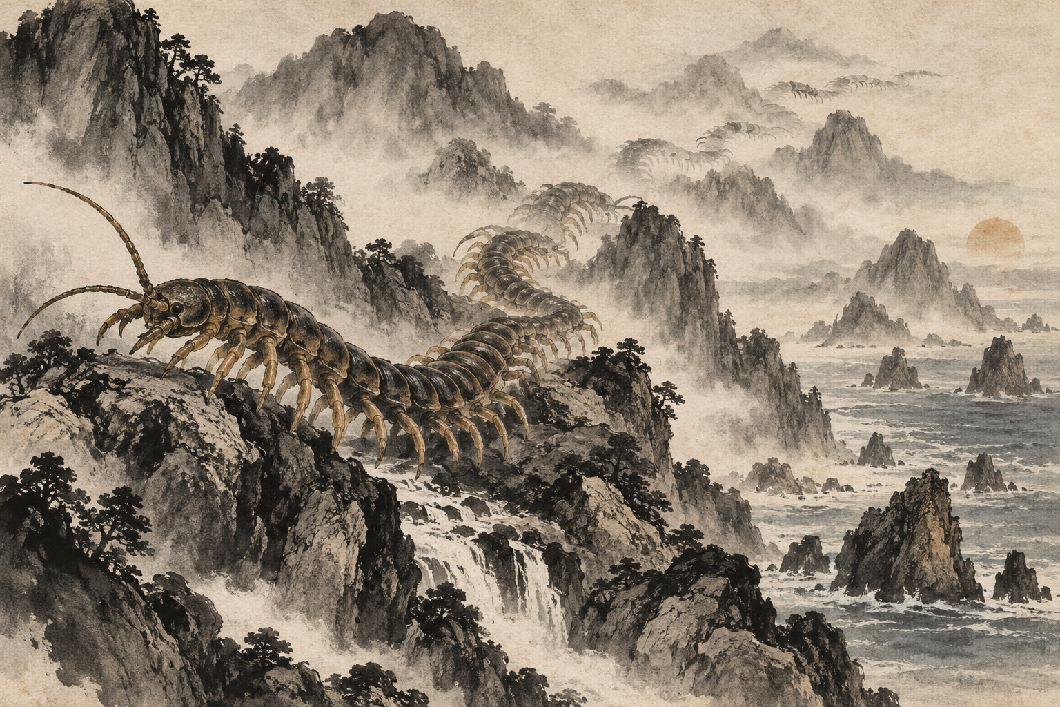 How Centipedes Crossed the Seas to Japan