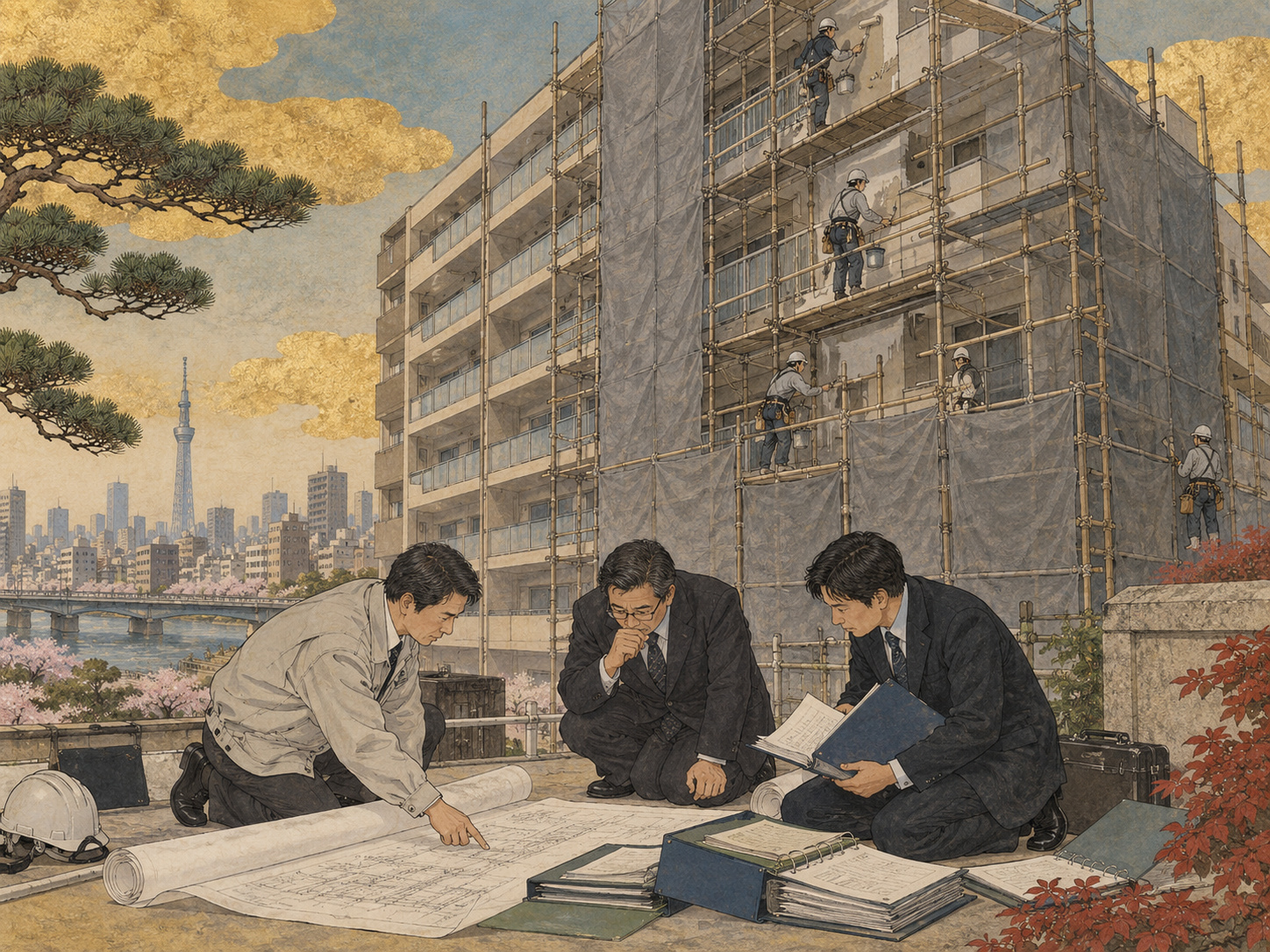 修繕積立金を狙った「競争」の空洞化 マンション大規模修繕42社談合