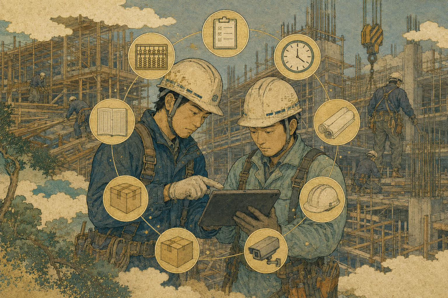 社員110人の建設会社、半年で8つのAIツール