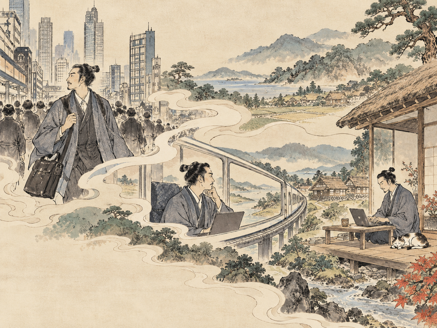 「移住」しなくても地域の担い手に――楽天・タイミー・LIFULL・三井住友海上がつなぐ二地域居住