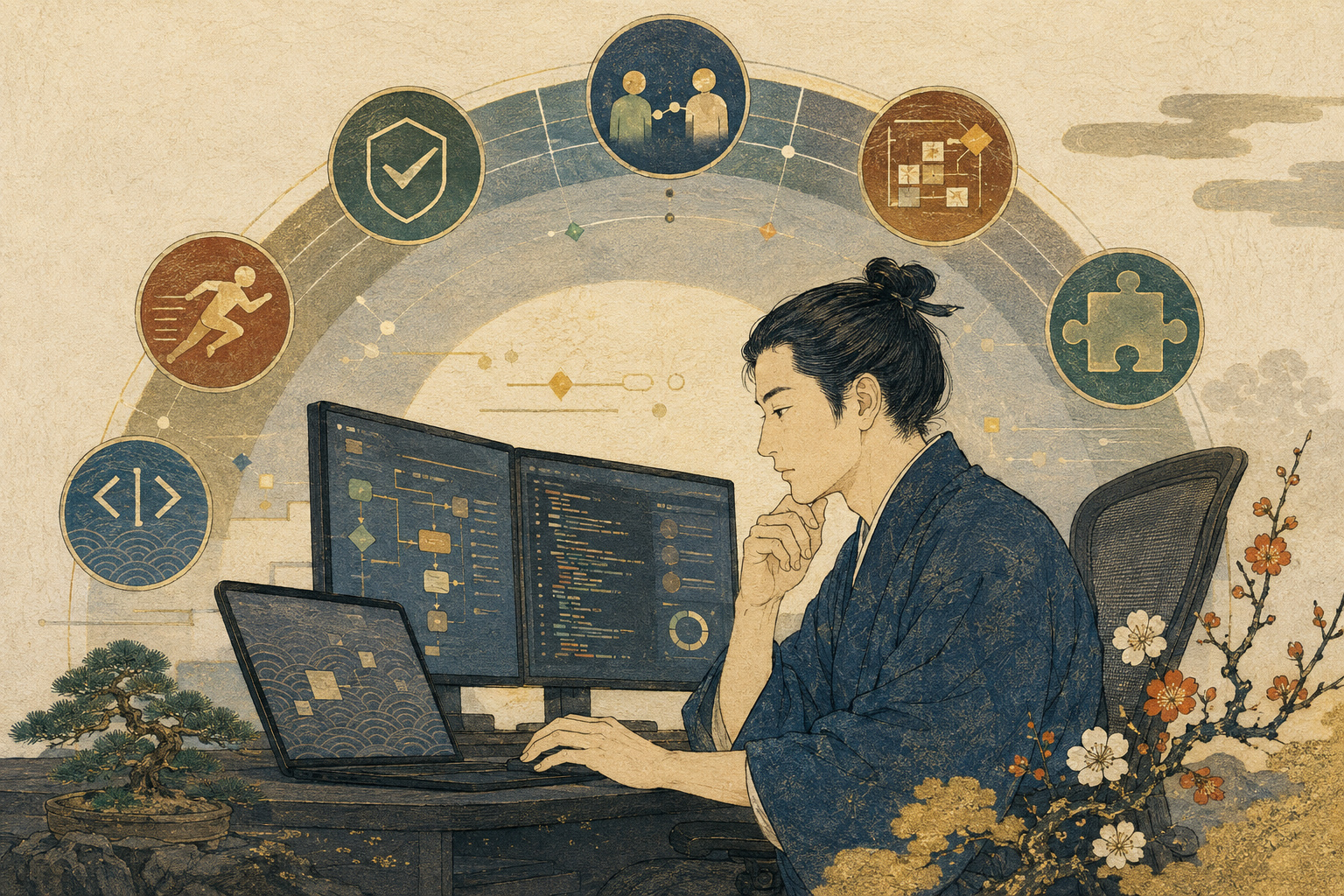 東京の小さなスタートアップ、技術とPMのスキル尺度