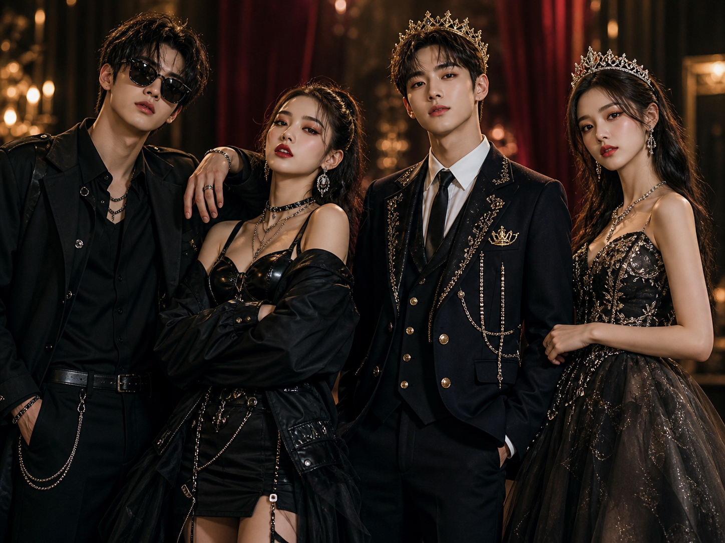 Badboy Badgirl Prince Princess team