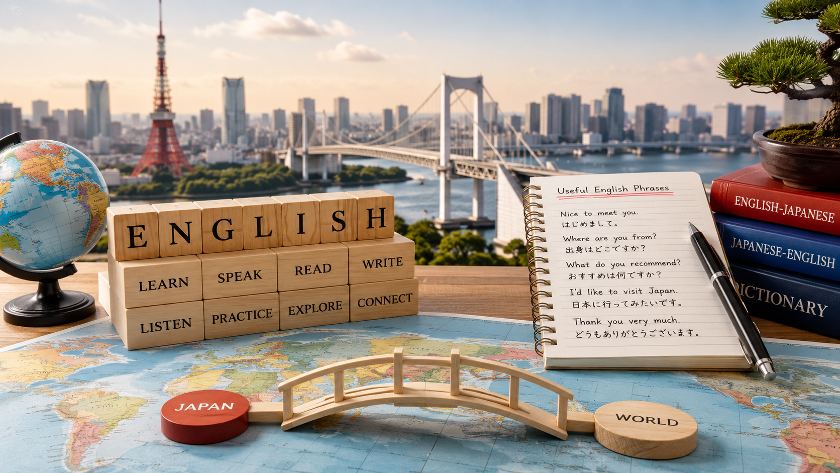 English language blocks