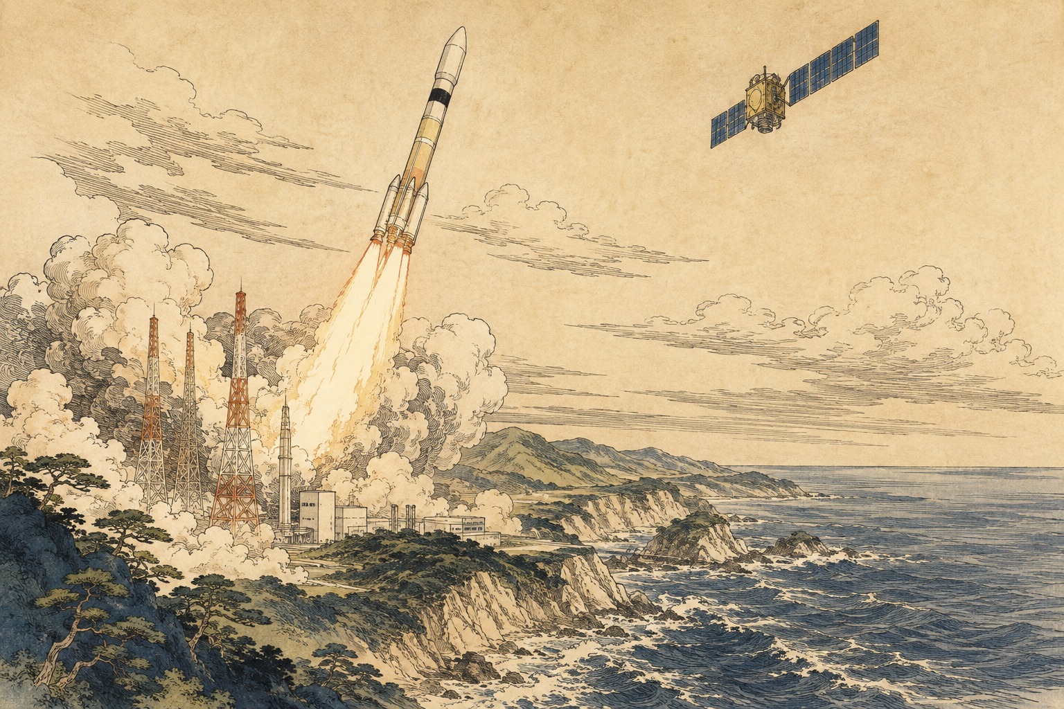 H3ロケット9号機、「みちびき7号機」を軌道へ