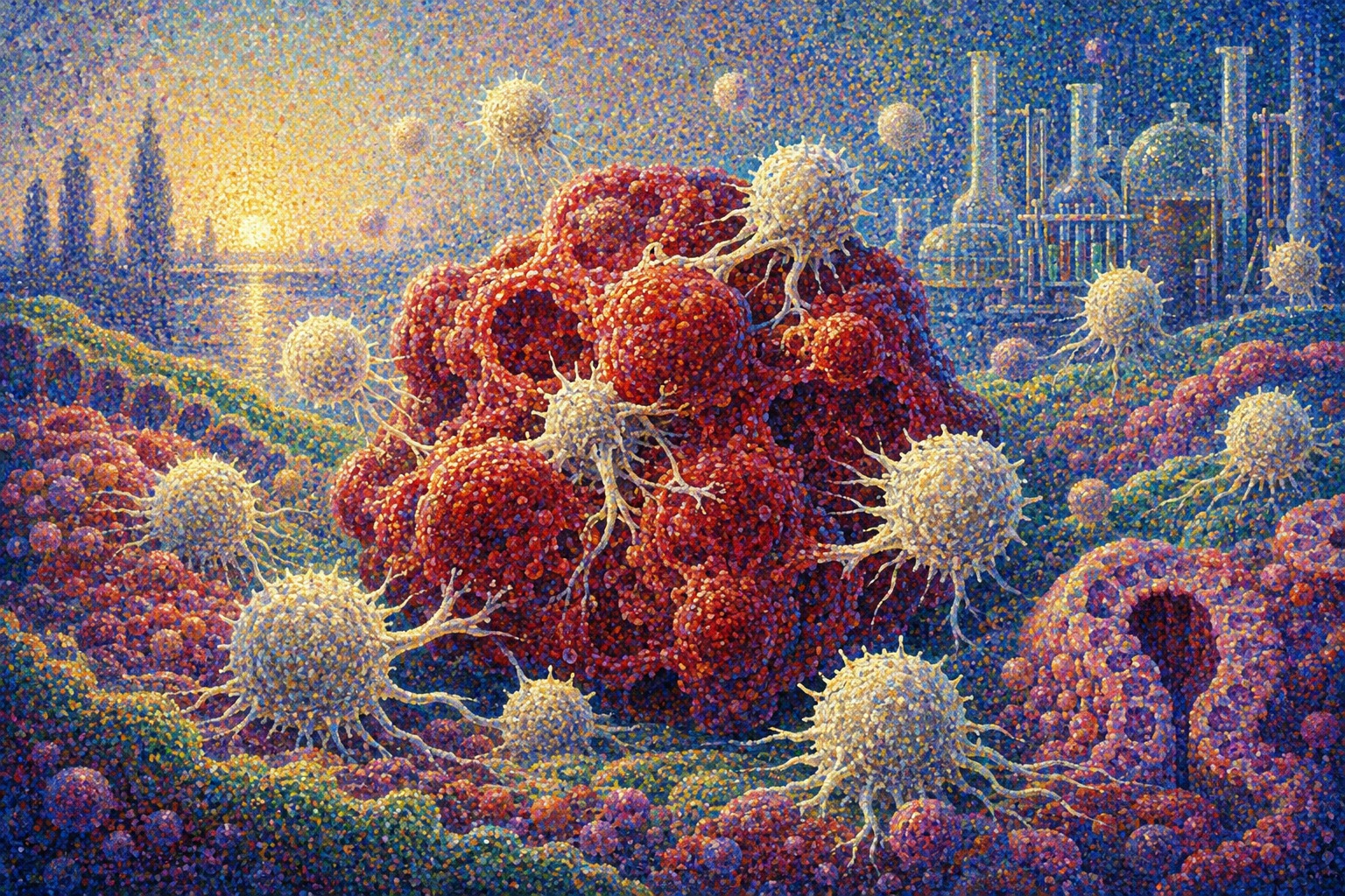 iPS-derived gamma-delta T cells converging on colorectal cancer tissue