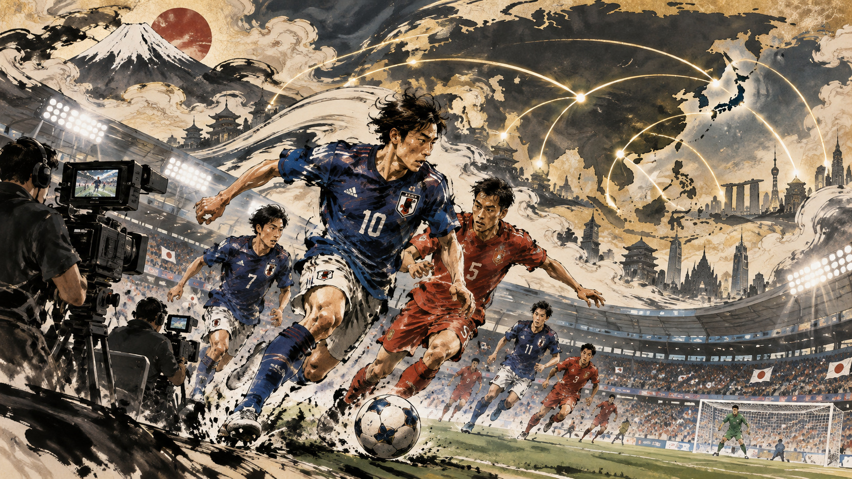 Jリーグの試合が海を渡る――中国・東南アジアへの放映拡大はクラブを豊かにするか