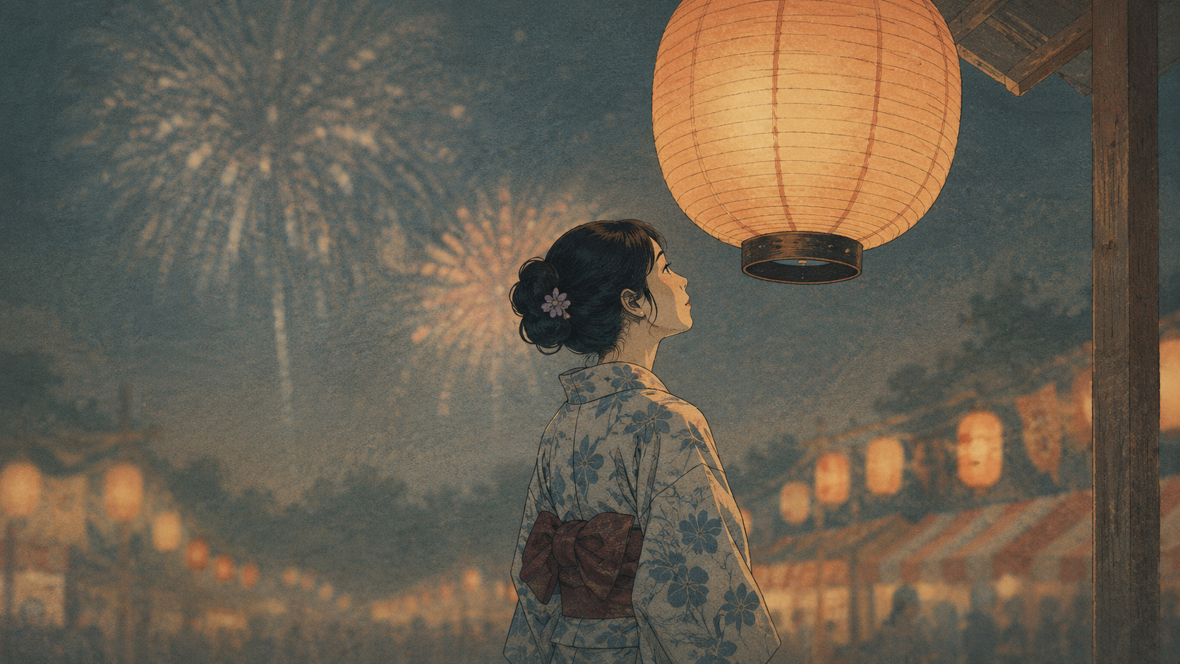 7月の祭り始まる：祇園、七夕、天神、花火へ