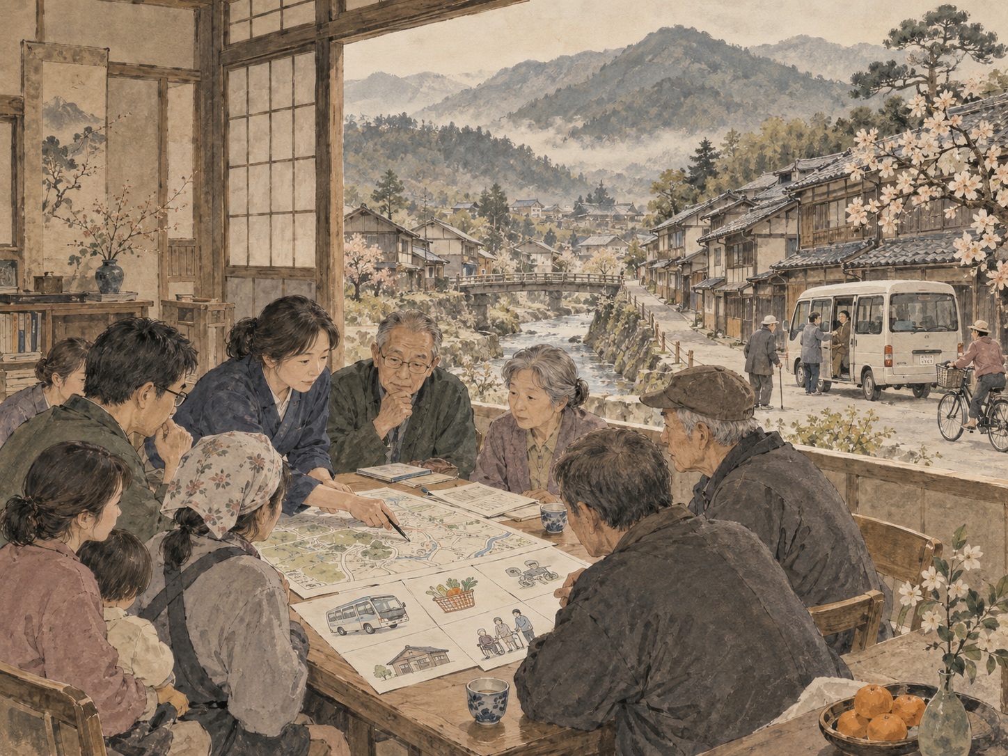 「行政だけでは守れない暮らし」を住民が支える――全国8587の地域運営組織が変える地方自治
