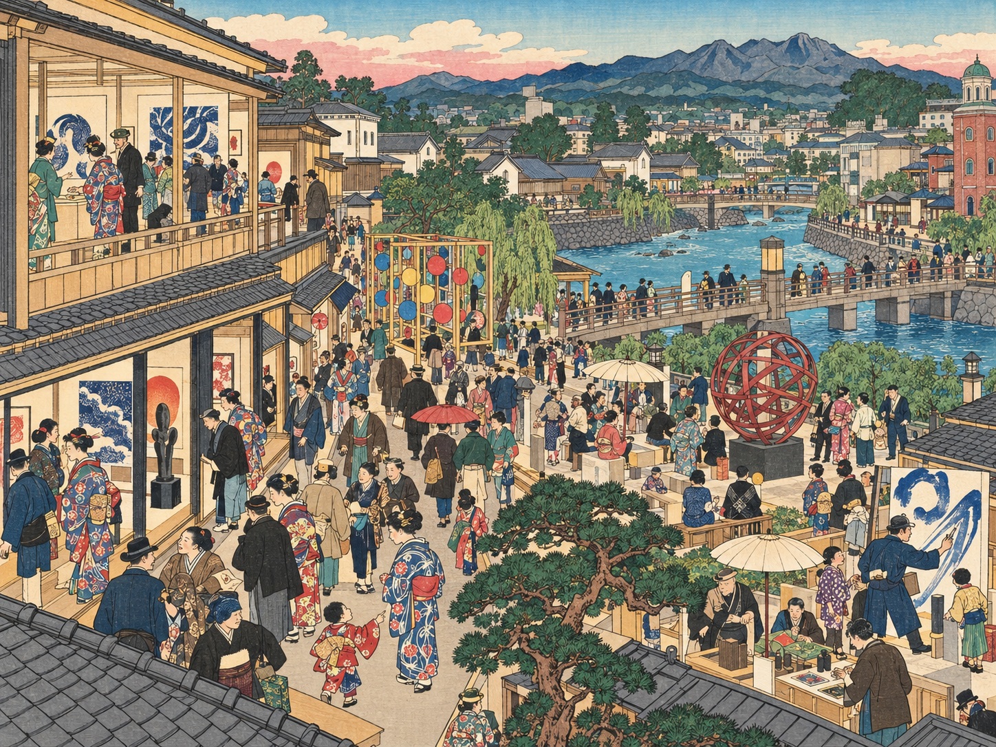前橋はアートで中心街を再生できるか 初の国際芸術祭が開幕