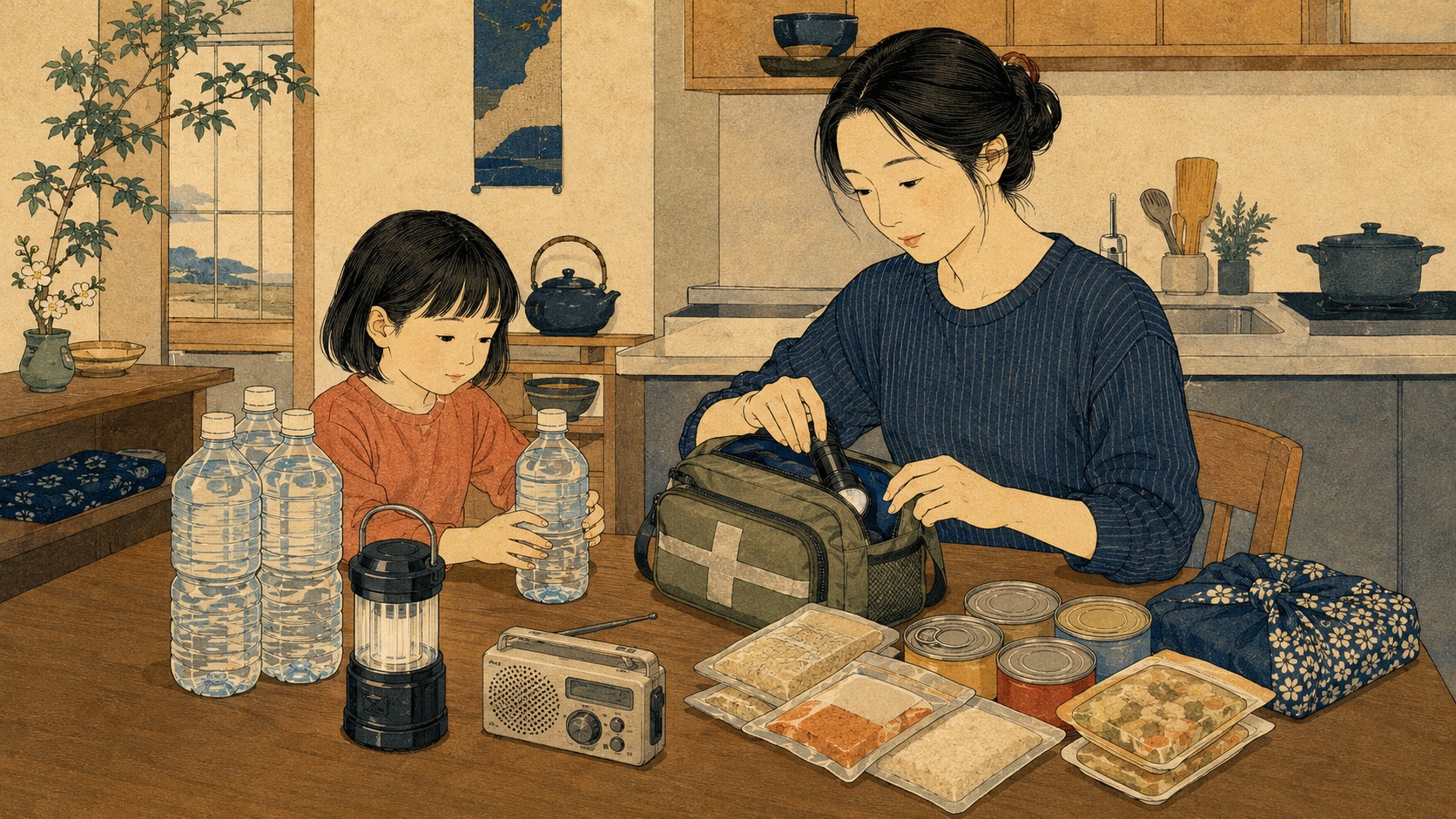Mothers Turn Everyday School Items into Disaster Protection
