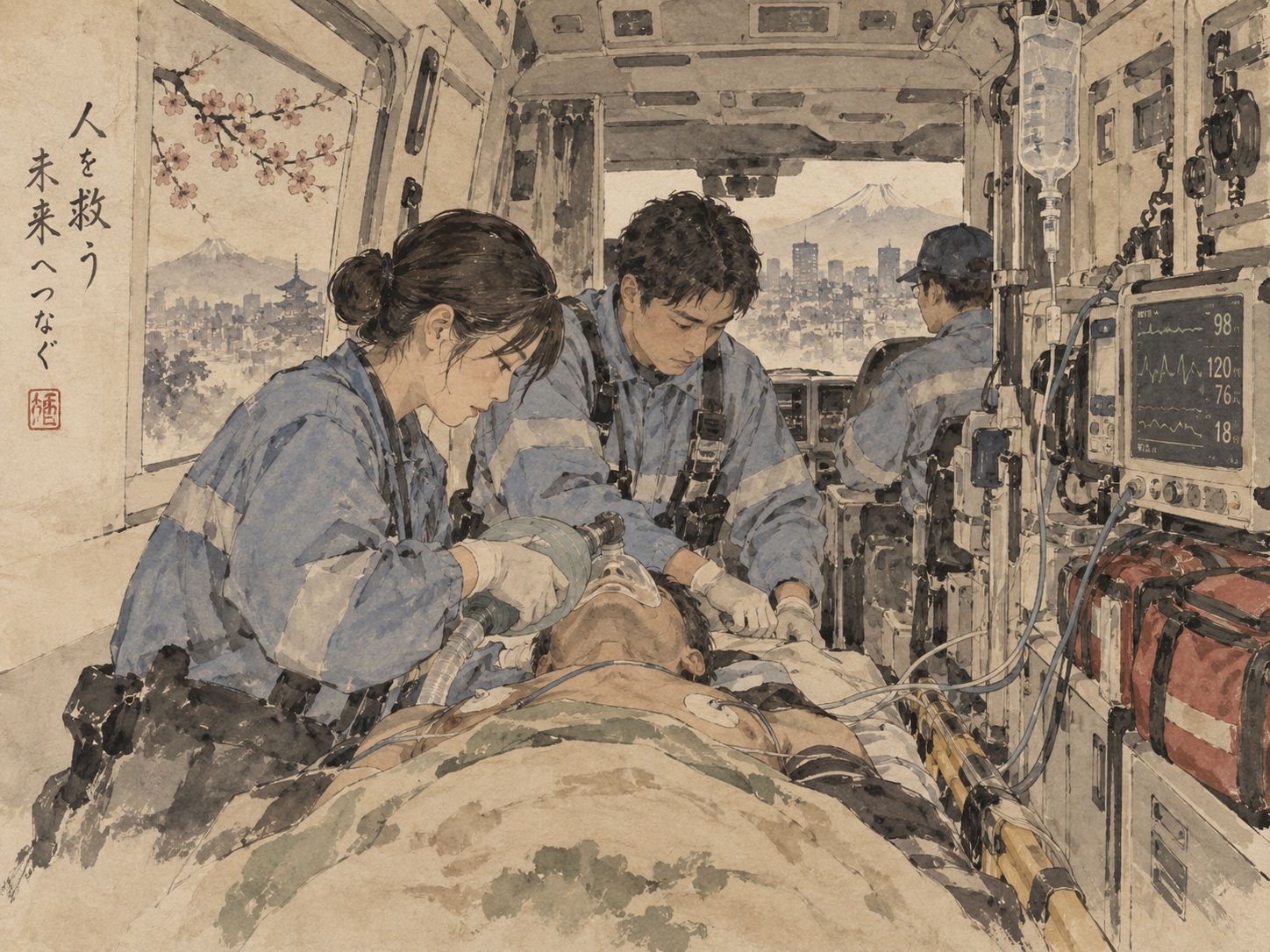 救急車の中で、どこまで治療するのか――救急救命士の処置拡大を日本が再検討
