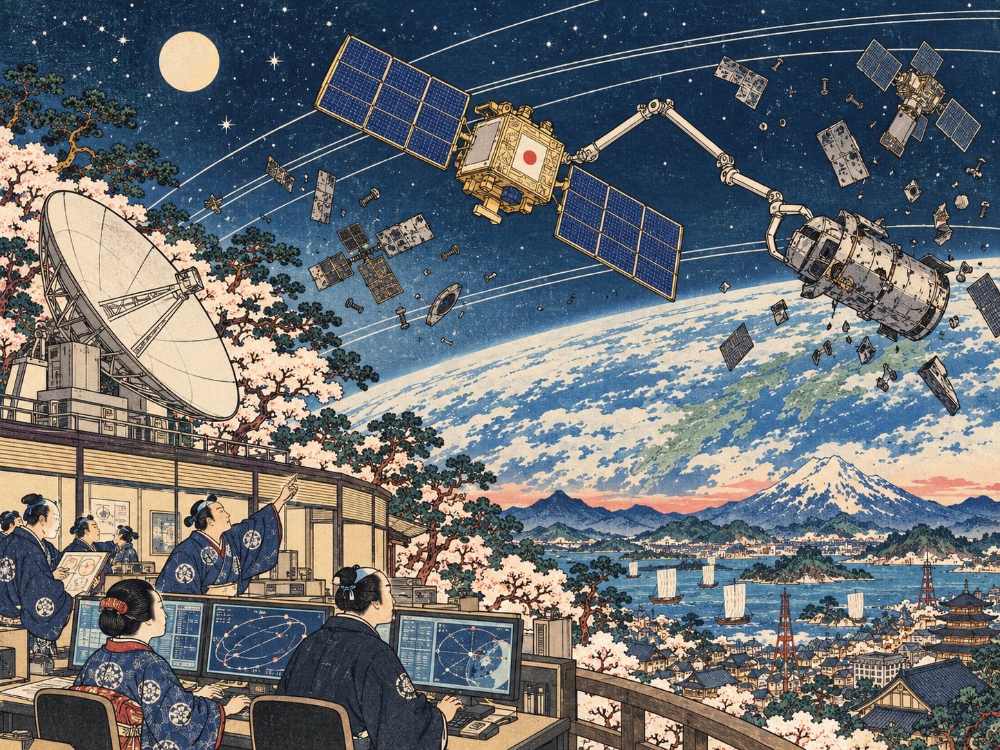 宇宙ごみを「見つける・避ける・落とす」 日本のSBIRが3社を支援