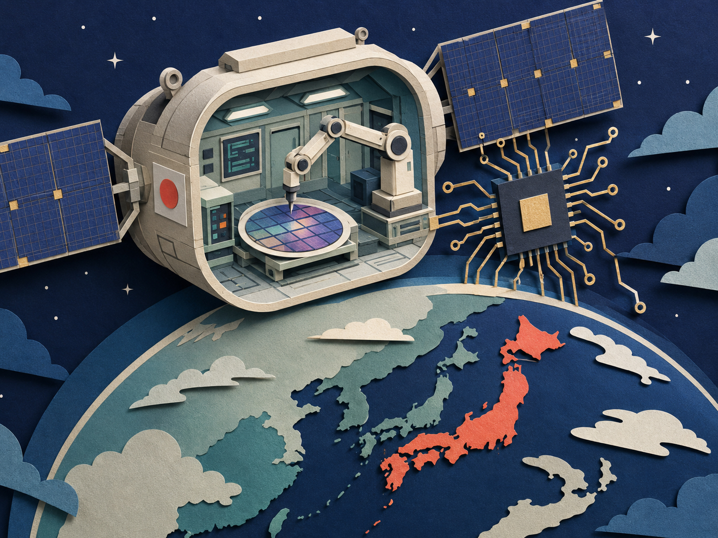 軌道上で半導体をつくる：宇宙製造がSFから国家戦略へ変わる