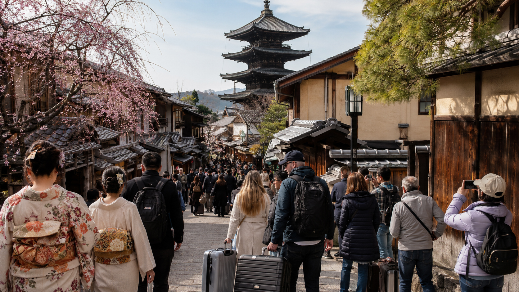 訪日ブームは一服、それでも混雑は残る:日本観光のパラドックス
