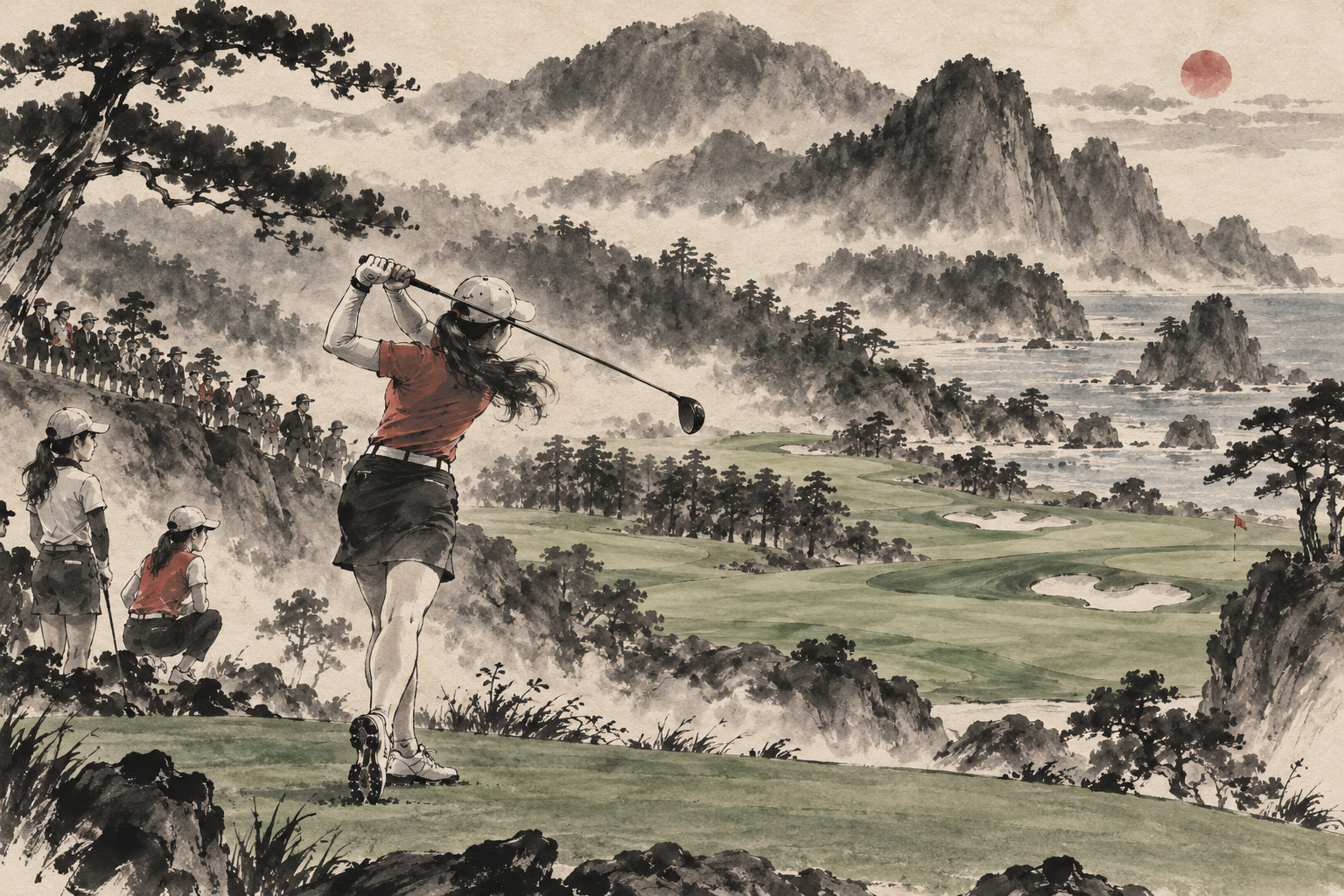 Japan’s Leading Women Golfers Gather in Ishikawa