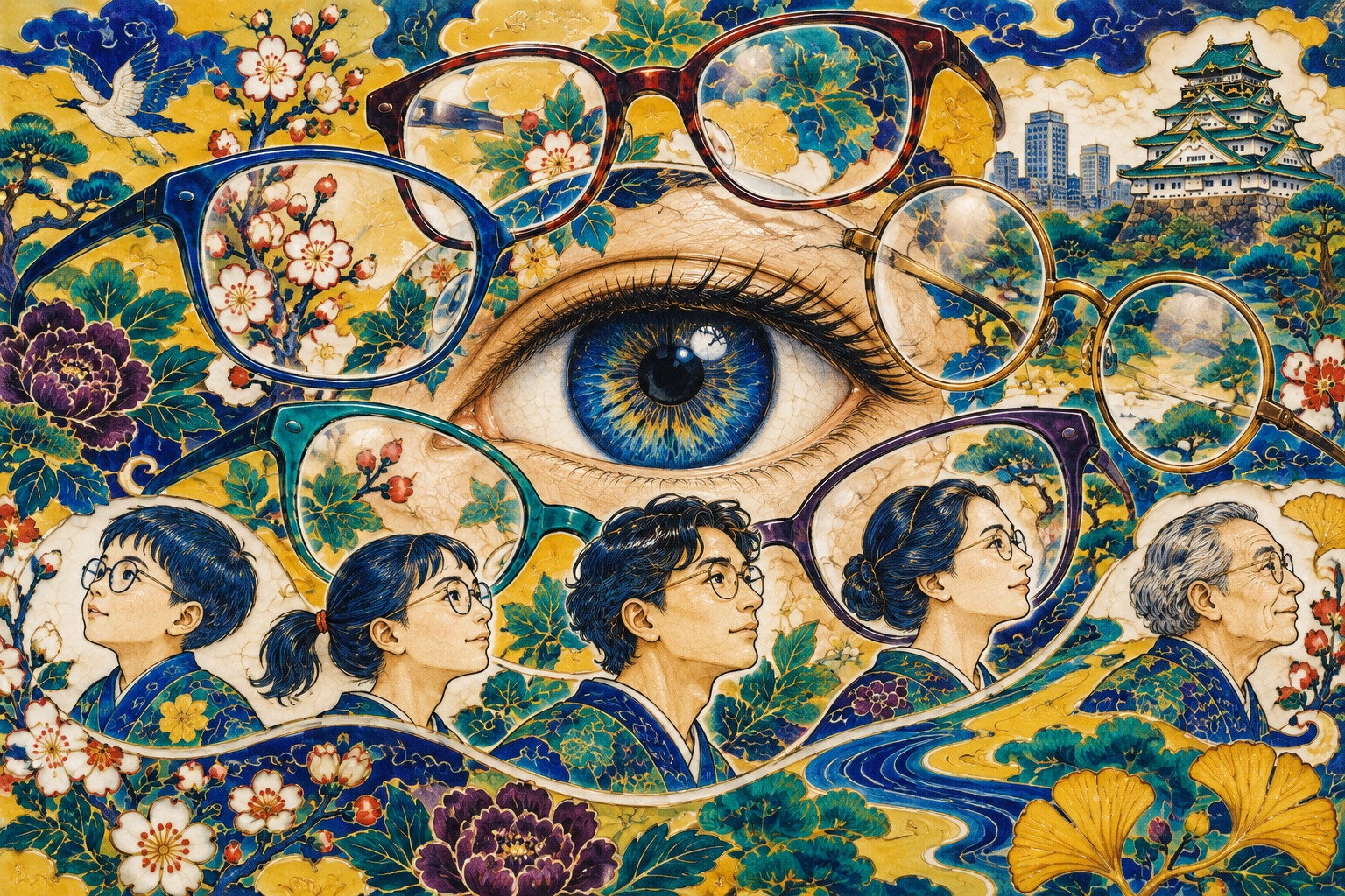 JINS–Osaka University Study Finds Myopia May Progress Until Around Age 30