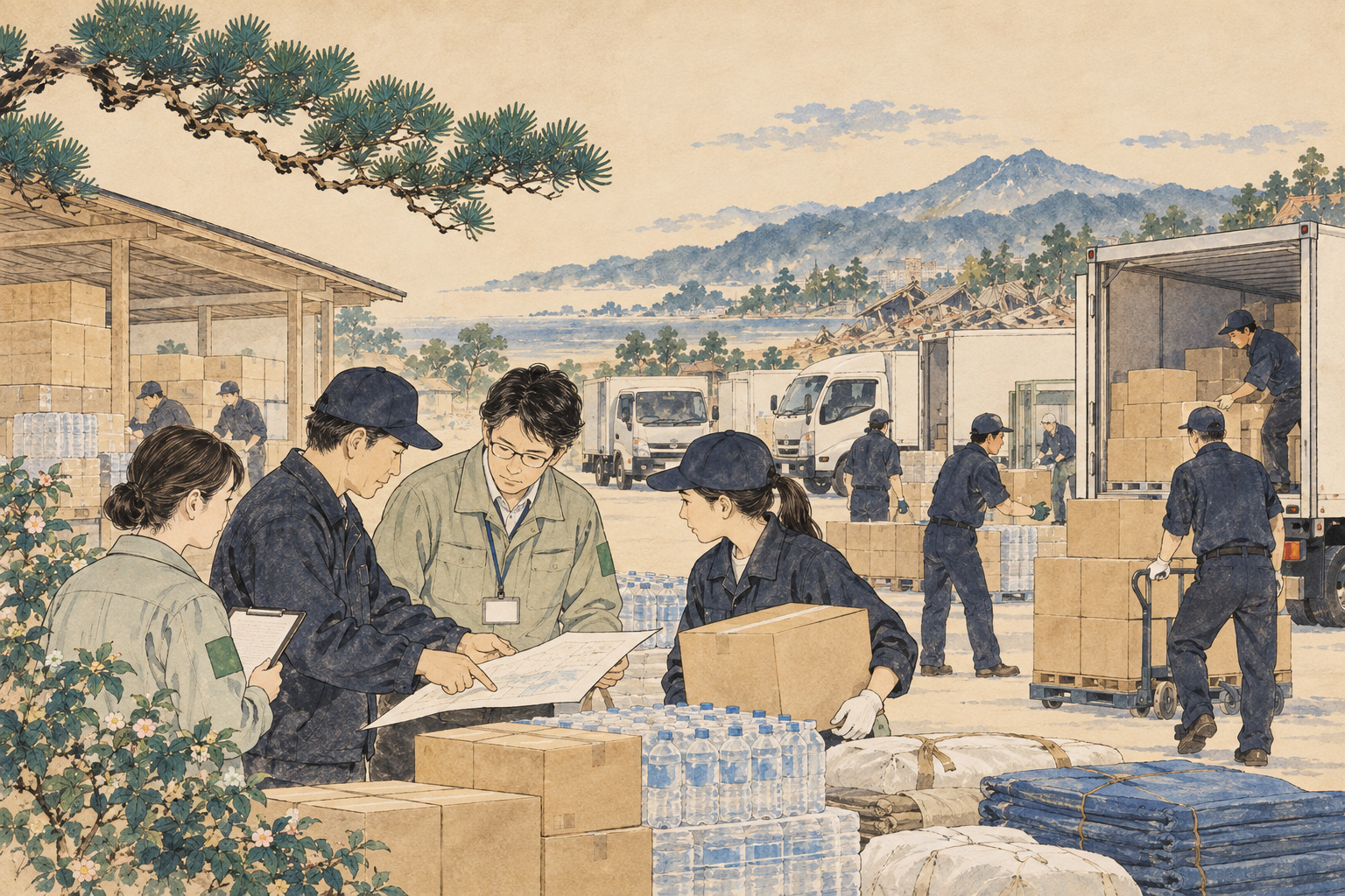 Can Kawasaki Prevent the Relief-Supply Last-Mile Failure? City Signs Deep Logistics Agreement With Yamato Transport — editorial image