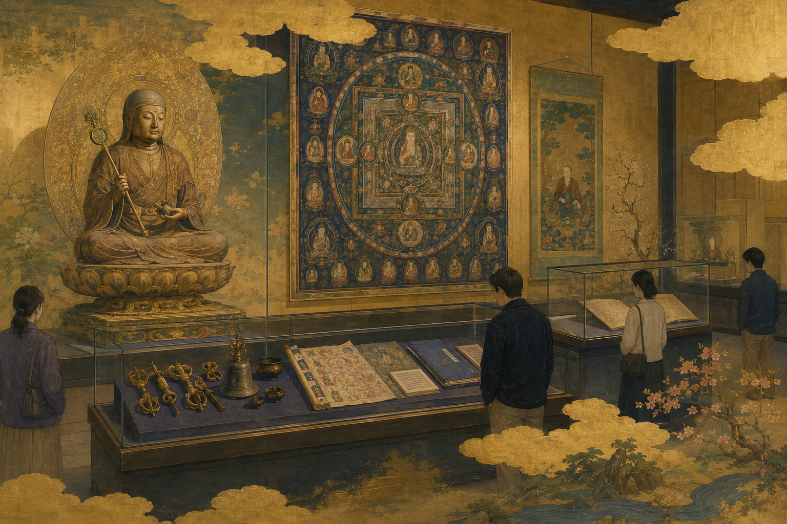 Kūkai and Shingon Masterpieces Enter Their Final Day in Tokyo