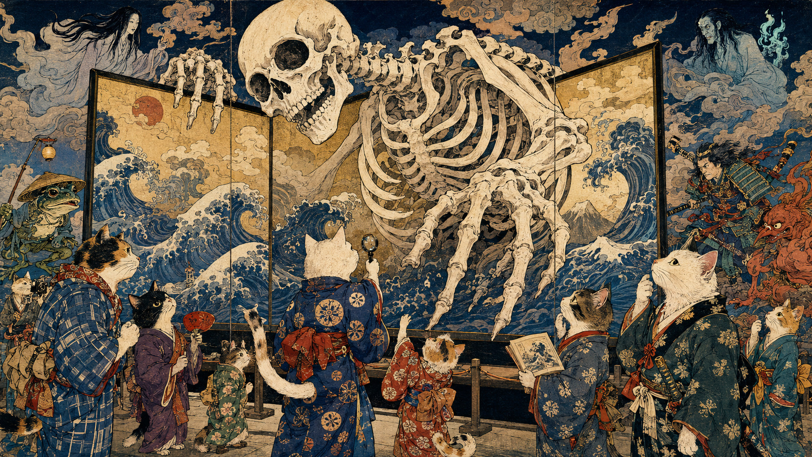 歌川国芳展、京都で開幕