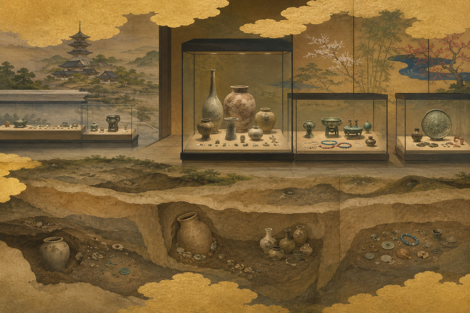 Kyoto Exhibition Examines the Wishes People Buried Underground