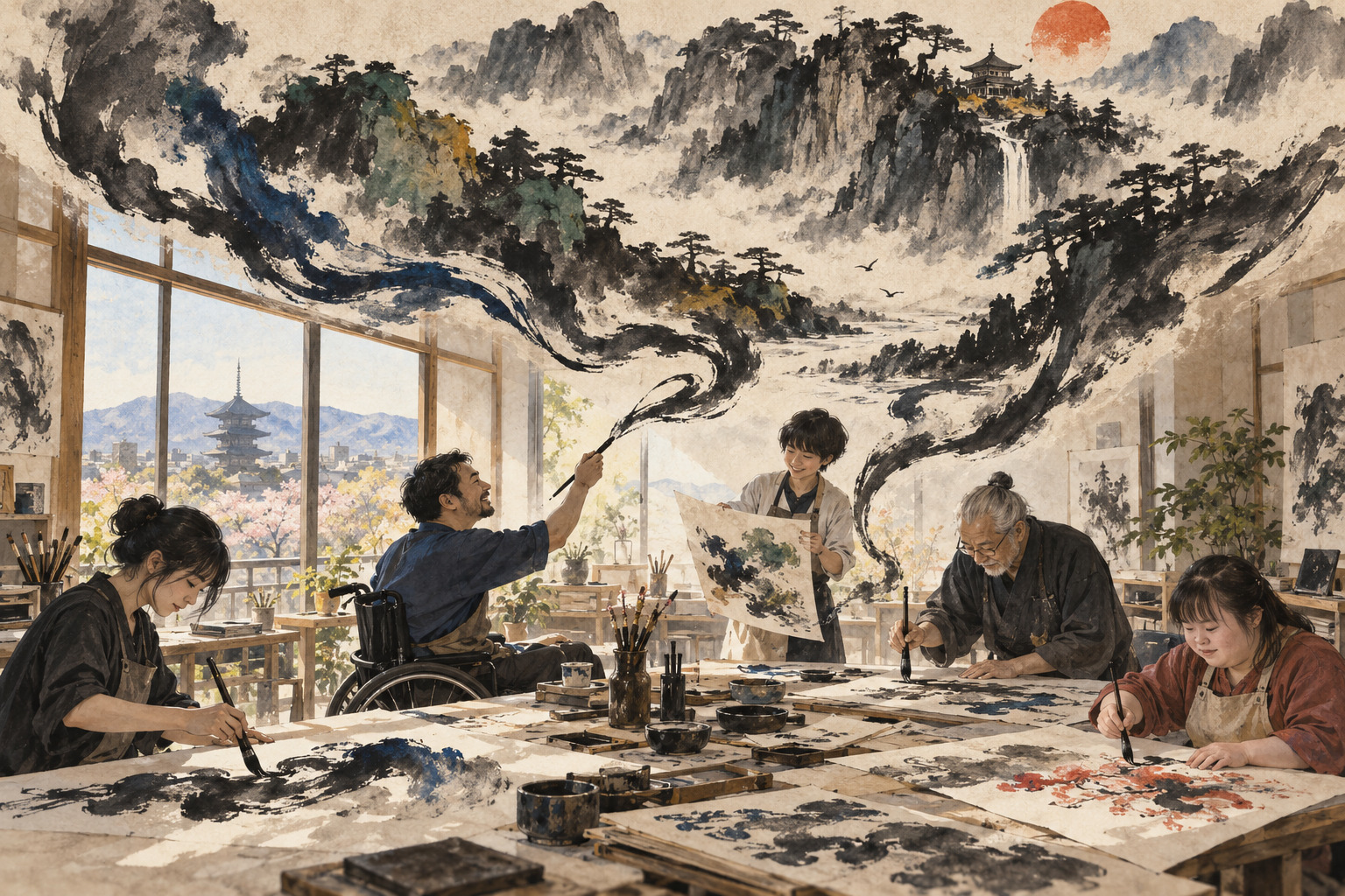 Kyoto Builds a Residential Community for Artists