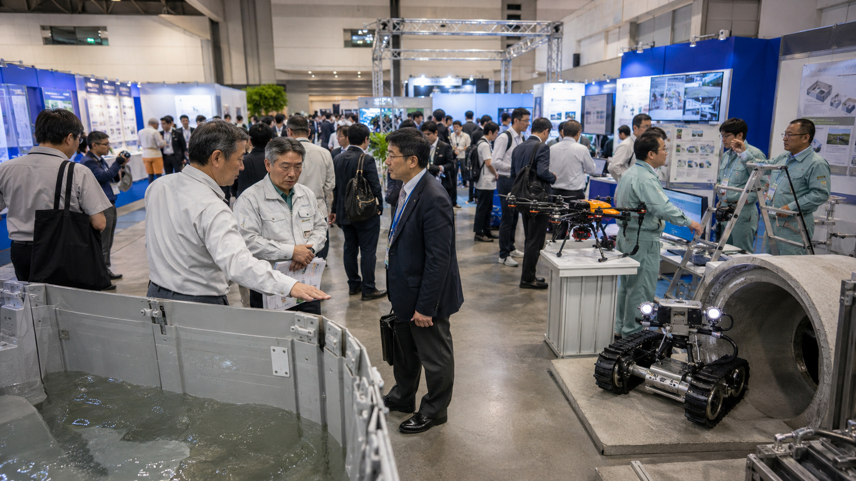 Kyushu disaster tech fair