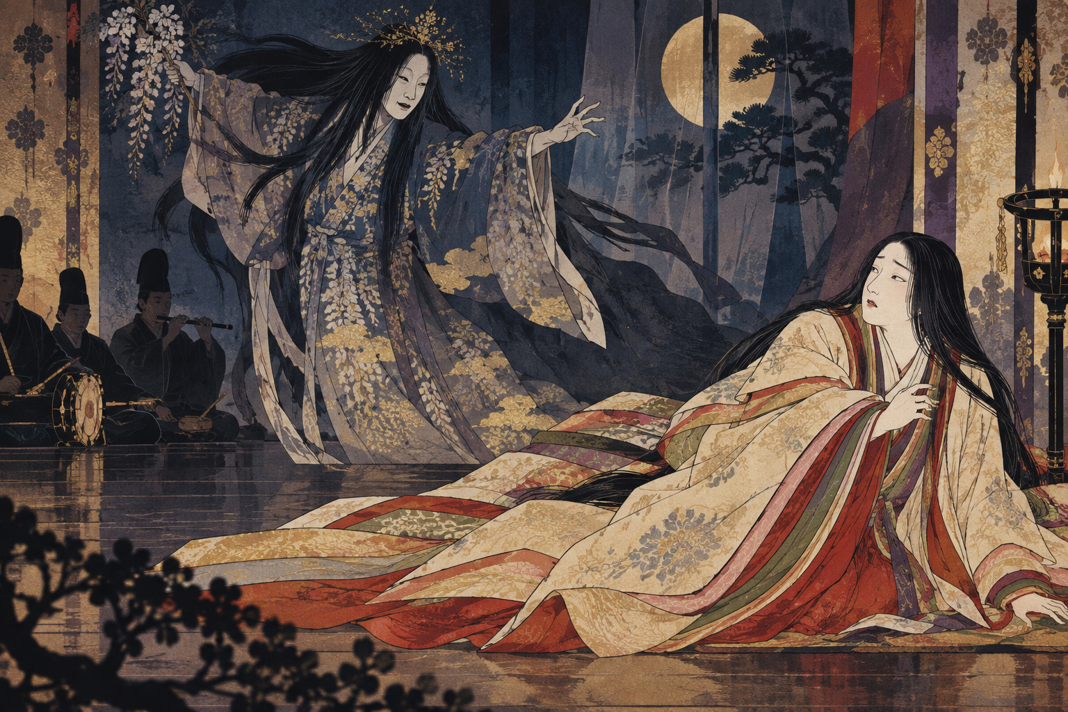 Lady Aoi Steps Out of the Robe