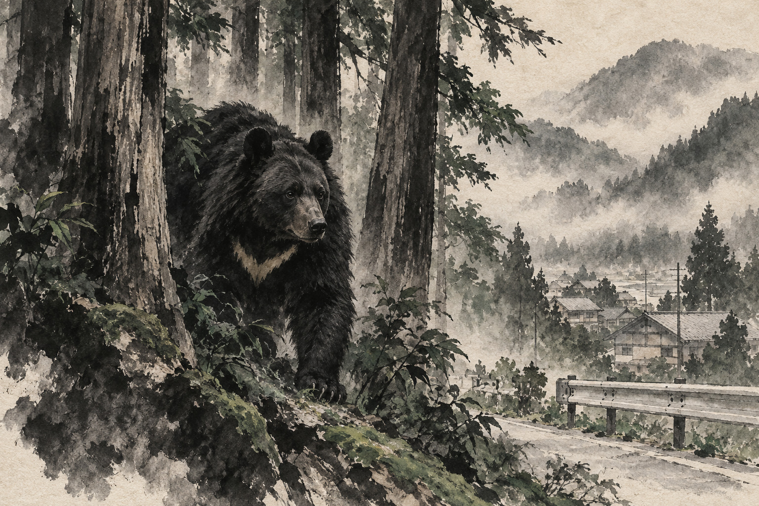 Bear Sightings Move Closer to Kurihara Communities