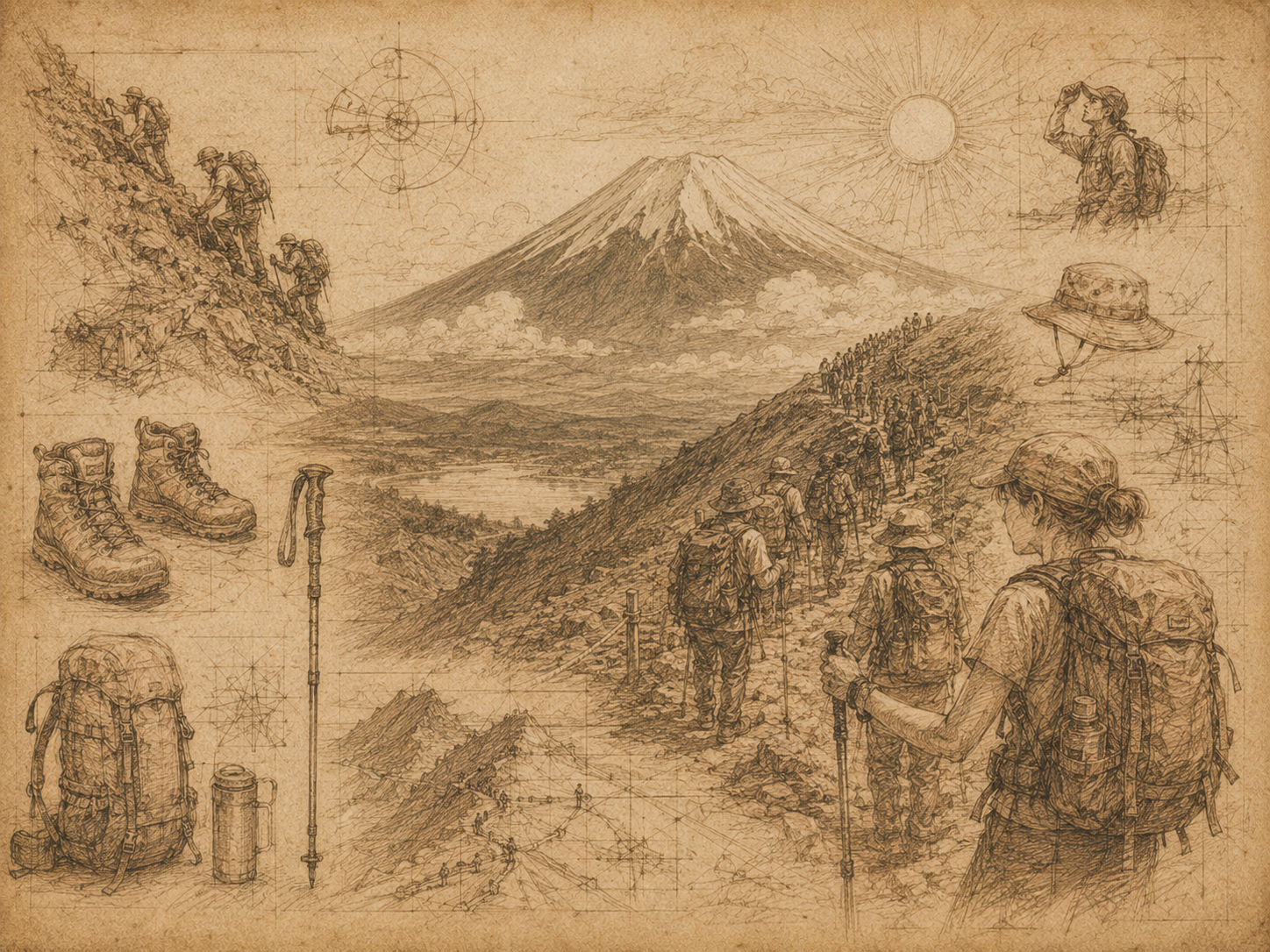 富士山の夏:装備、混雑、暑さ、そして登る前に知るべきこと