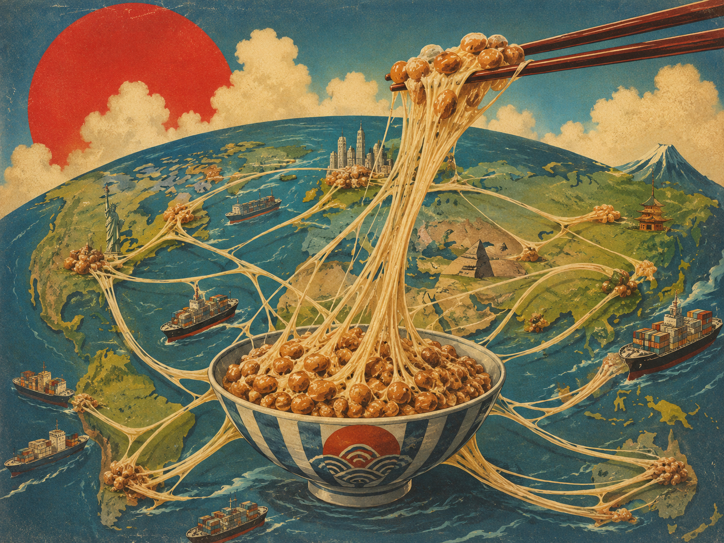 Japan’s Sticky Fermented Natto Goes Global