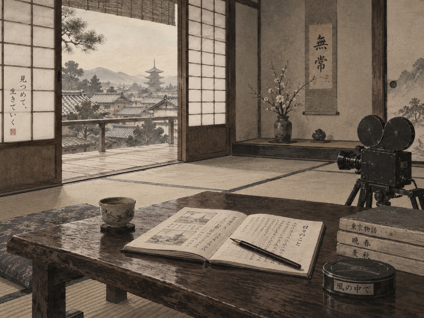 小津安二郎の日記から、映画の外側の人生へ――ダニエル・レイム『The Ozu Diaries』